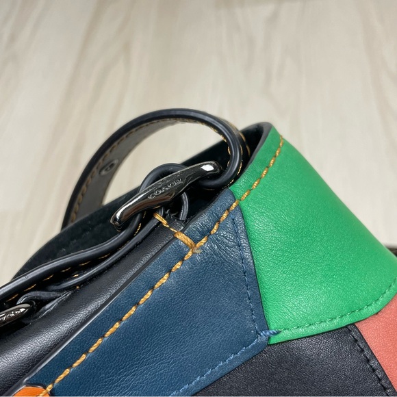 Coach Patchwork Saddle Bag 23 Crossbody Purse - Picture 5 of 10